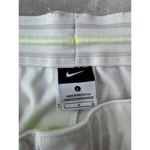 Nike White Baseball Softball Knicker Pants Womens Large Cropped Elastic Cuffs